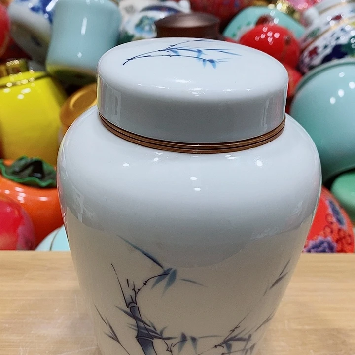 琉璃手工艺品储存罐密封罐密封罐