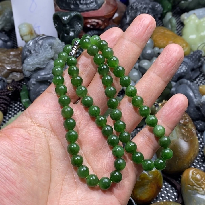 和田玉手链未镶嵌