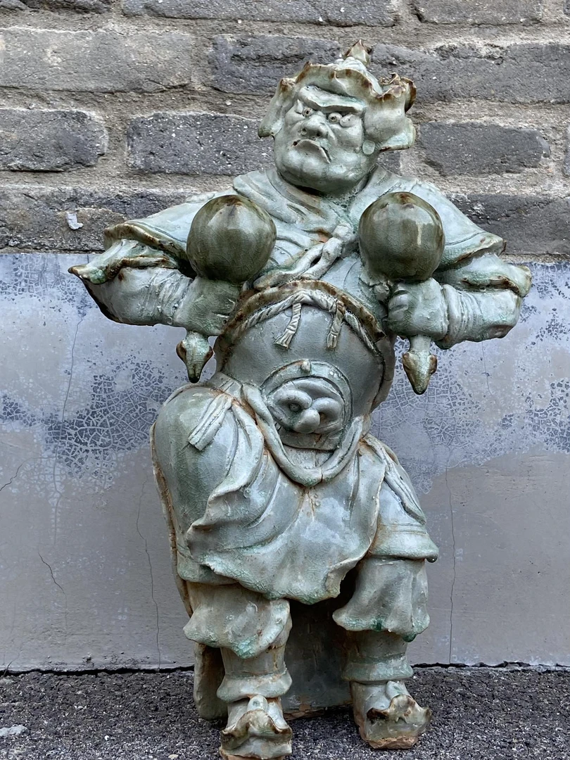 臻藏精品，相州窑塑像