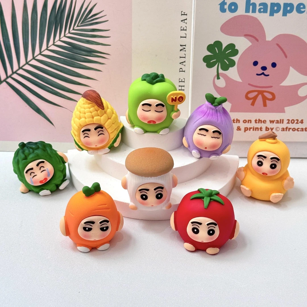 蔬菜小新萌粒 diy可爱呆萌摆件