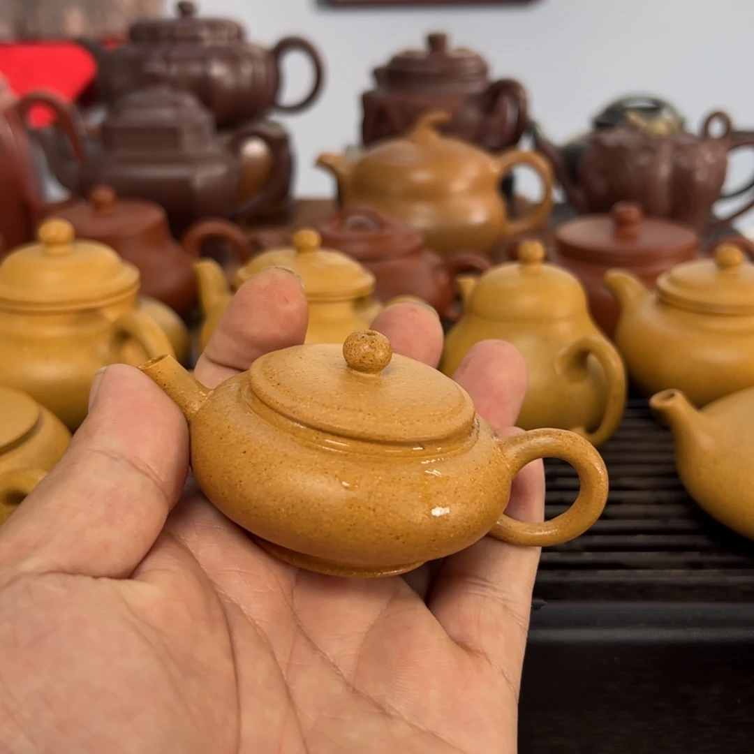 山***️茶壶紫砂全手制作