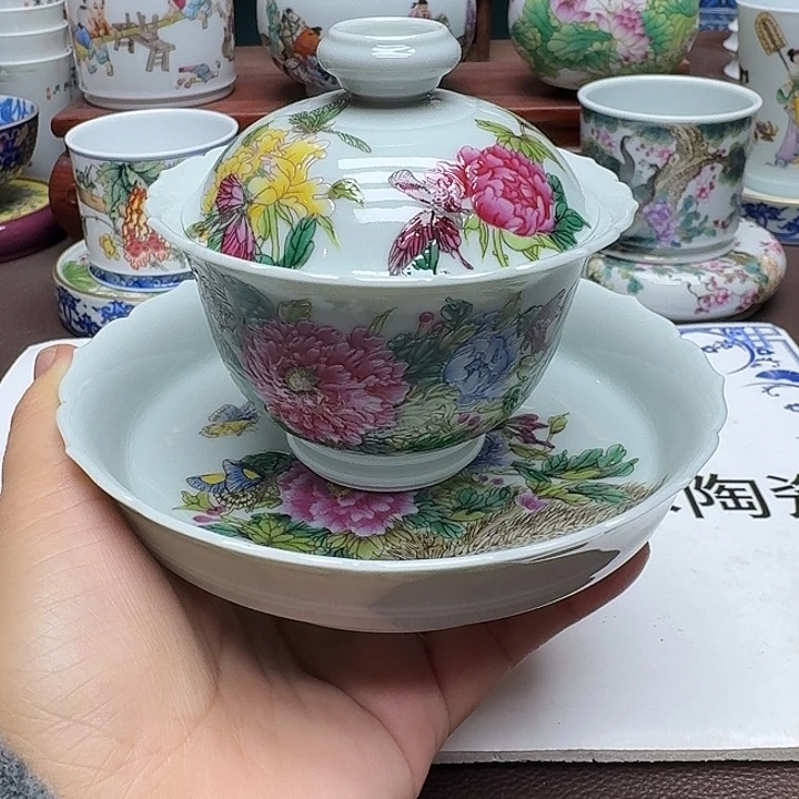 景德镇手工手绘展示