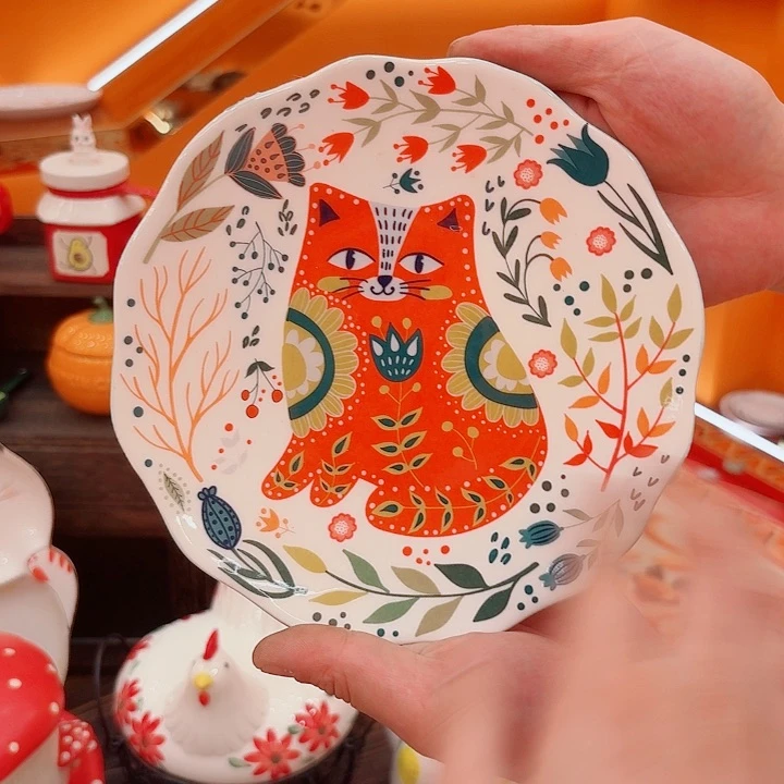 罐景德镇陶瓷带盖碗