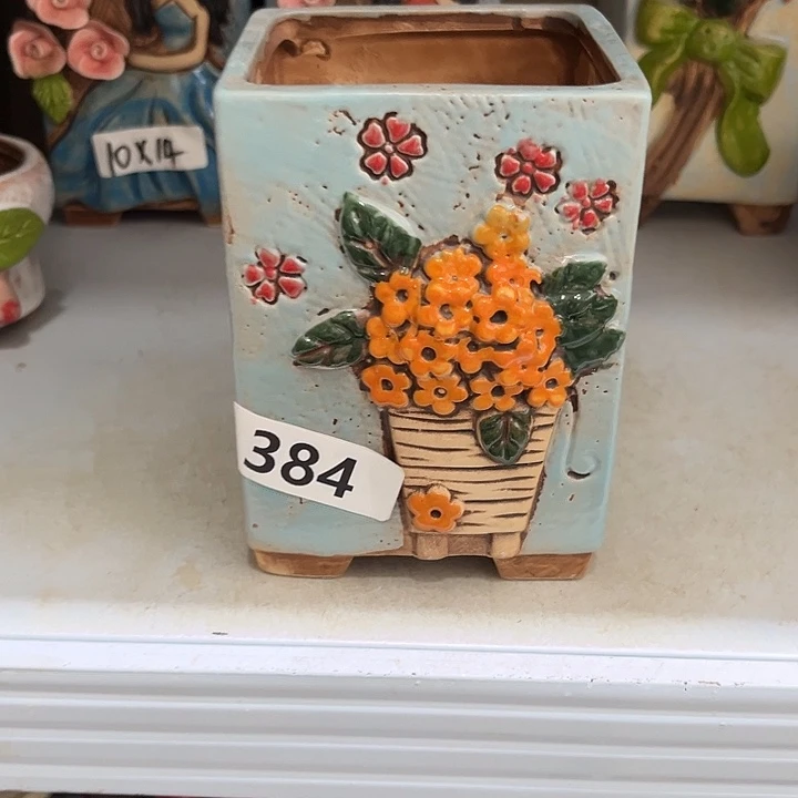 粗陶材质多肉花盆