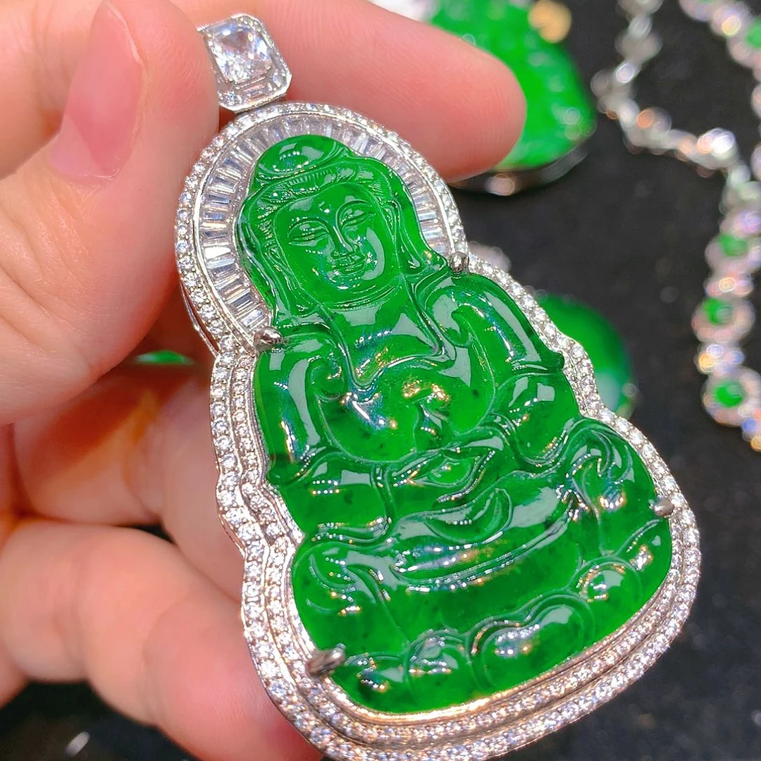 吊坠(不含链)未镶嵌翡翠翡翠