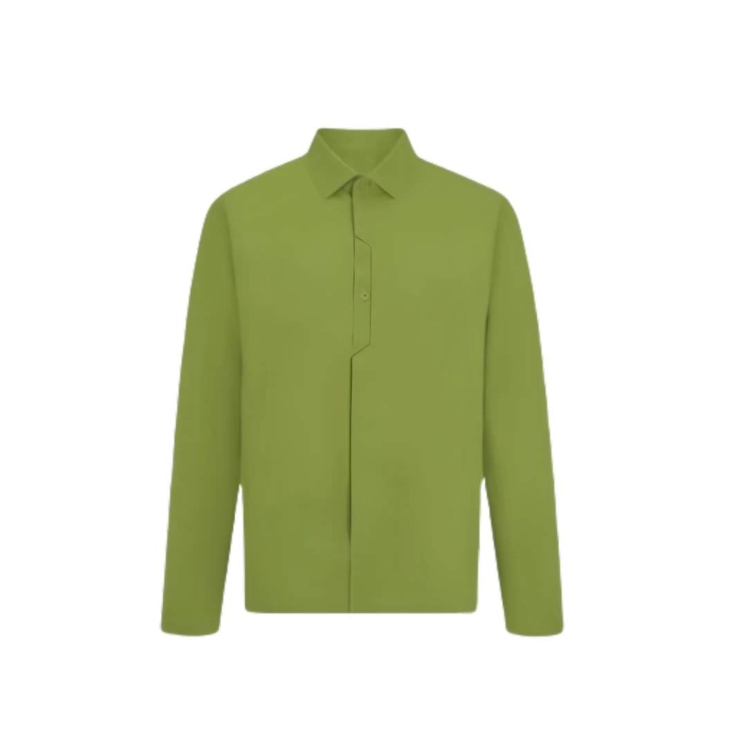 MIN SAN JIN轻奢商务长袖衬衫轻量化运动透气排湿上衣WG-M025SS