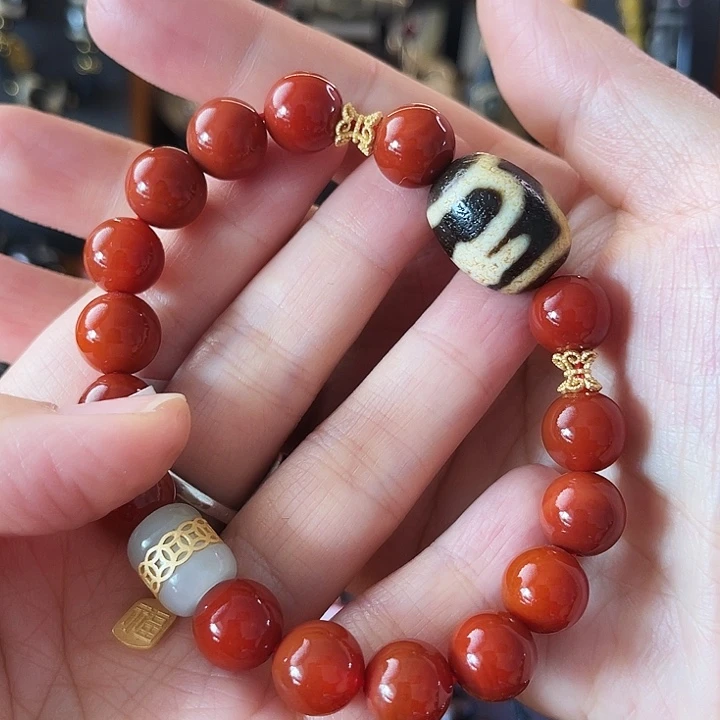 玛瑙/玉髓颈饰未镶嵌合金