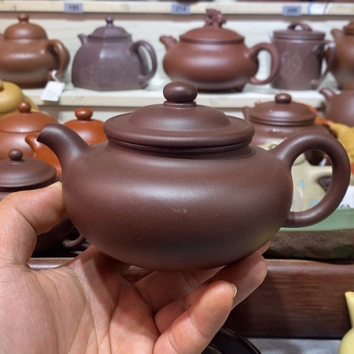 大***方茶壶紫砂精工制作
