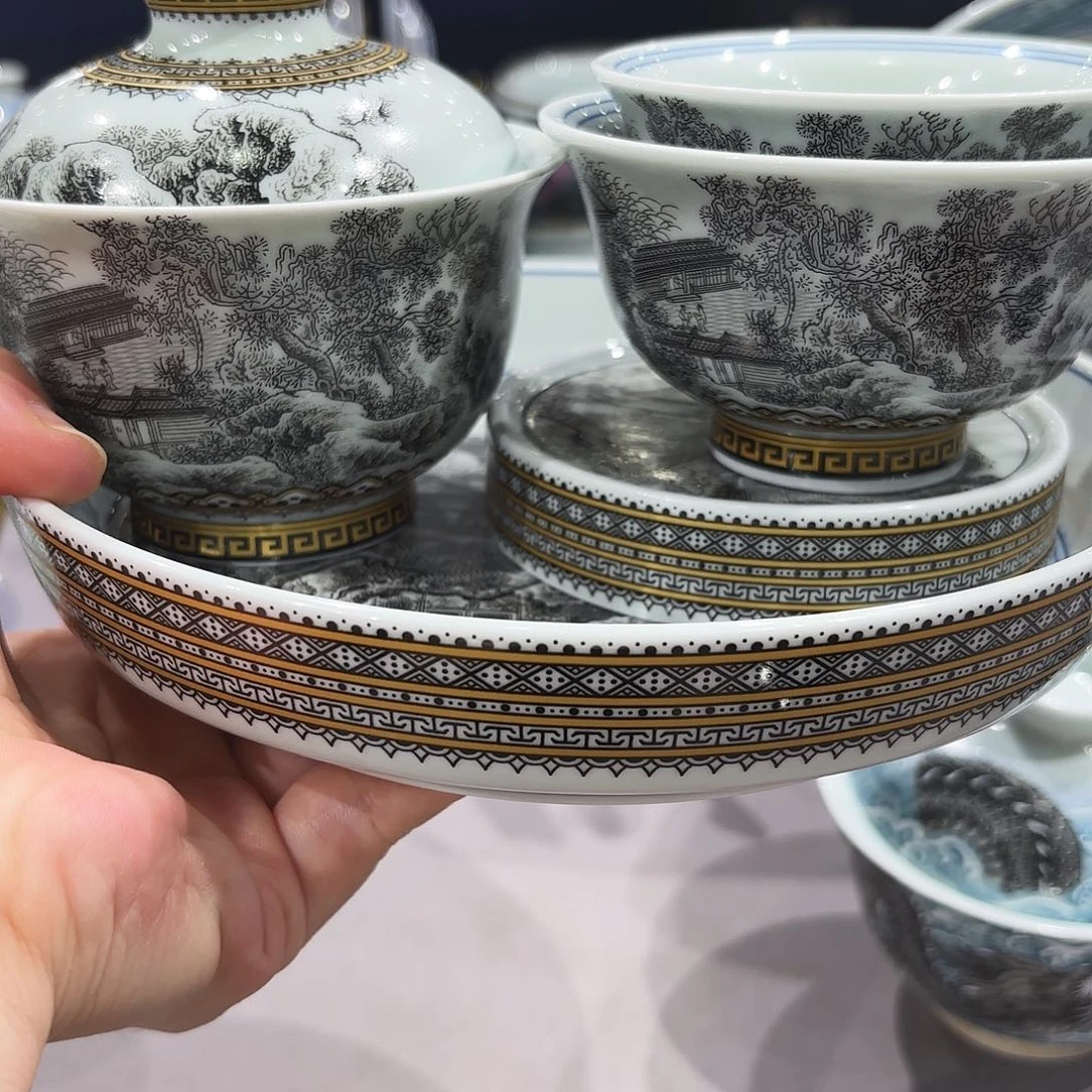 瓷片景德镇瓷器精品展示
