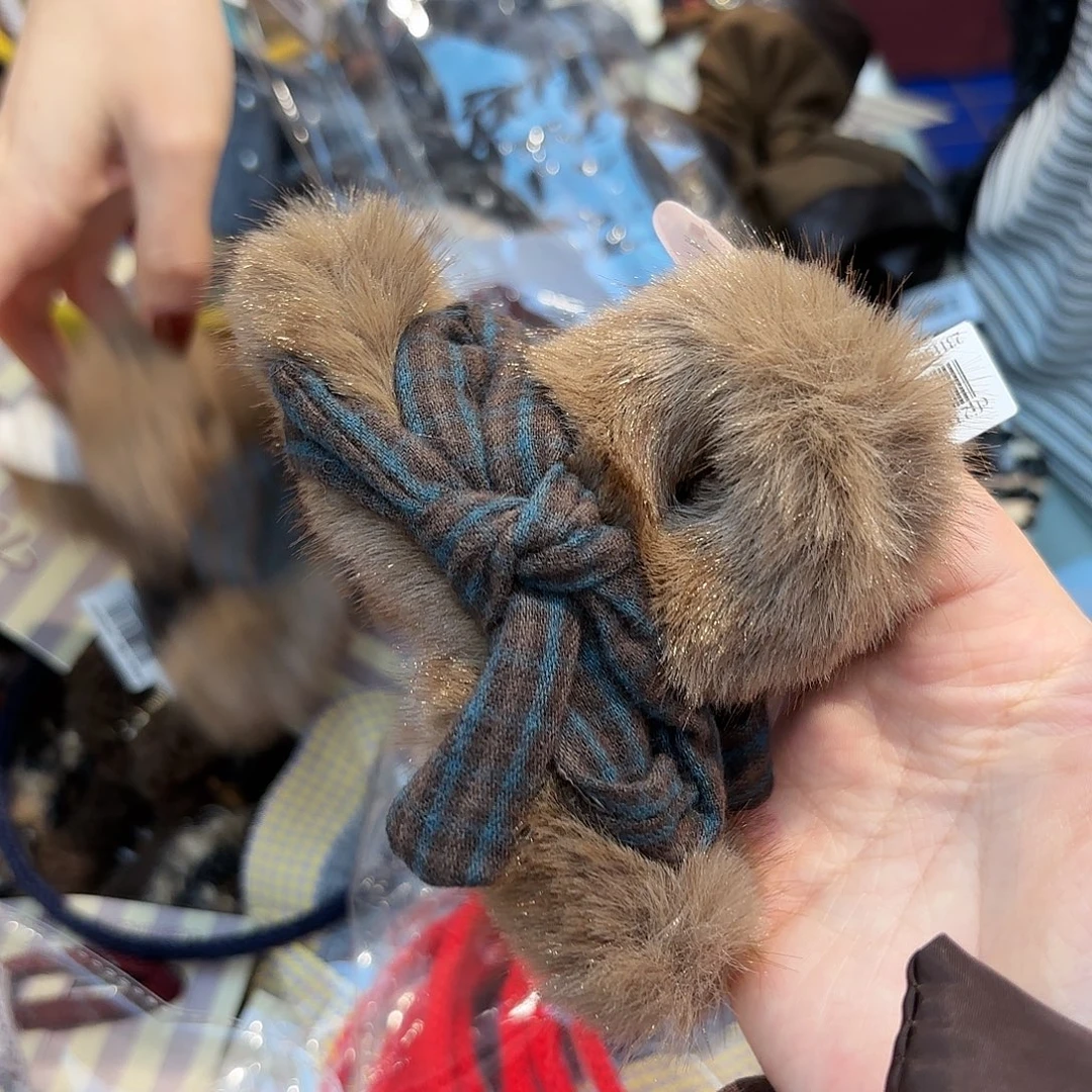 皮质铁合金发饰发夹