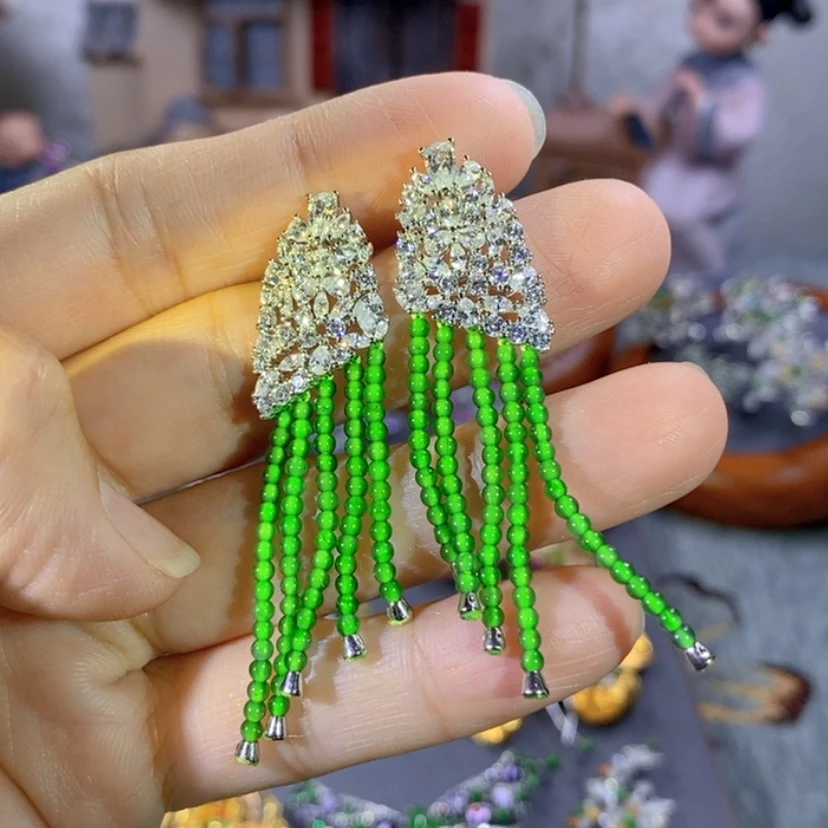 【闪购商品】银S925镶嵌挂件翡翠