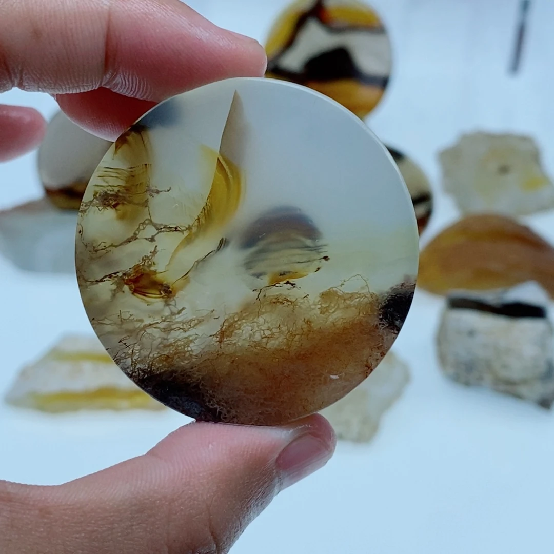 玛瑙/玉髓未镶嵌珠宝半成品