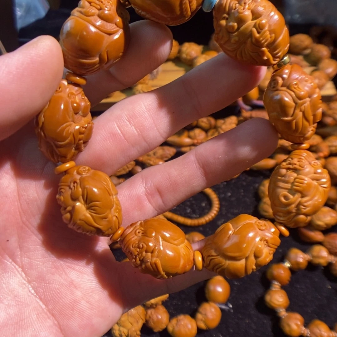 英***处橄榄核手串/手链财神