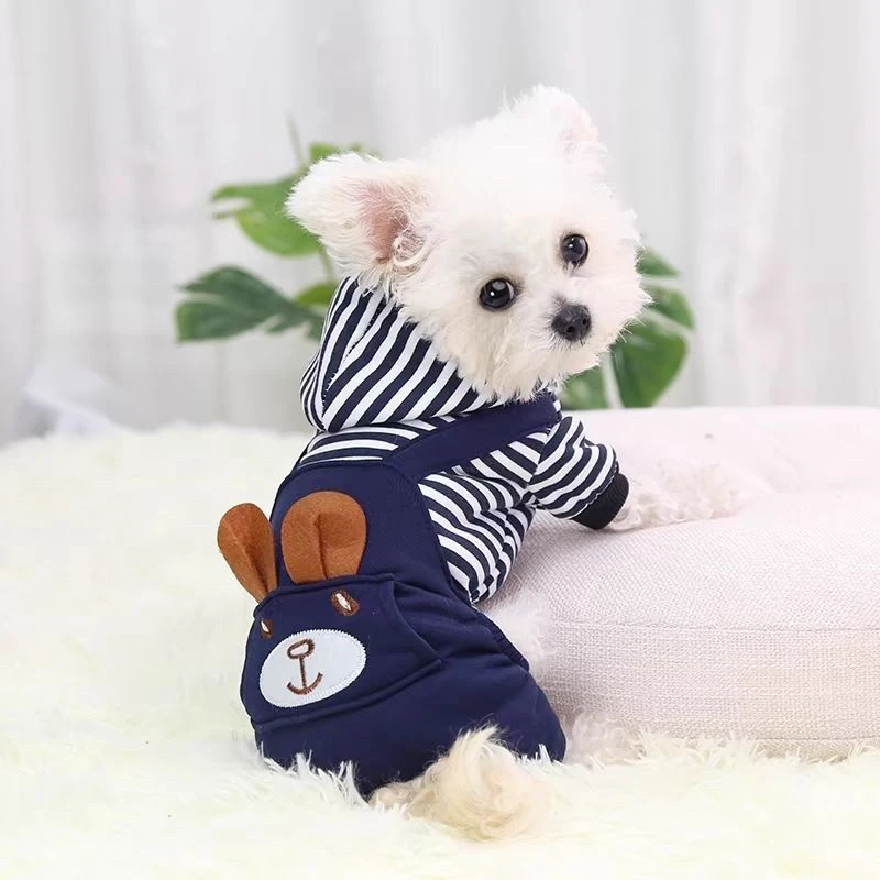 狗狗猫咪衣服加厚新年四脚泰迪比熊博美雪纳瑞柯基法斗宠物衣服