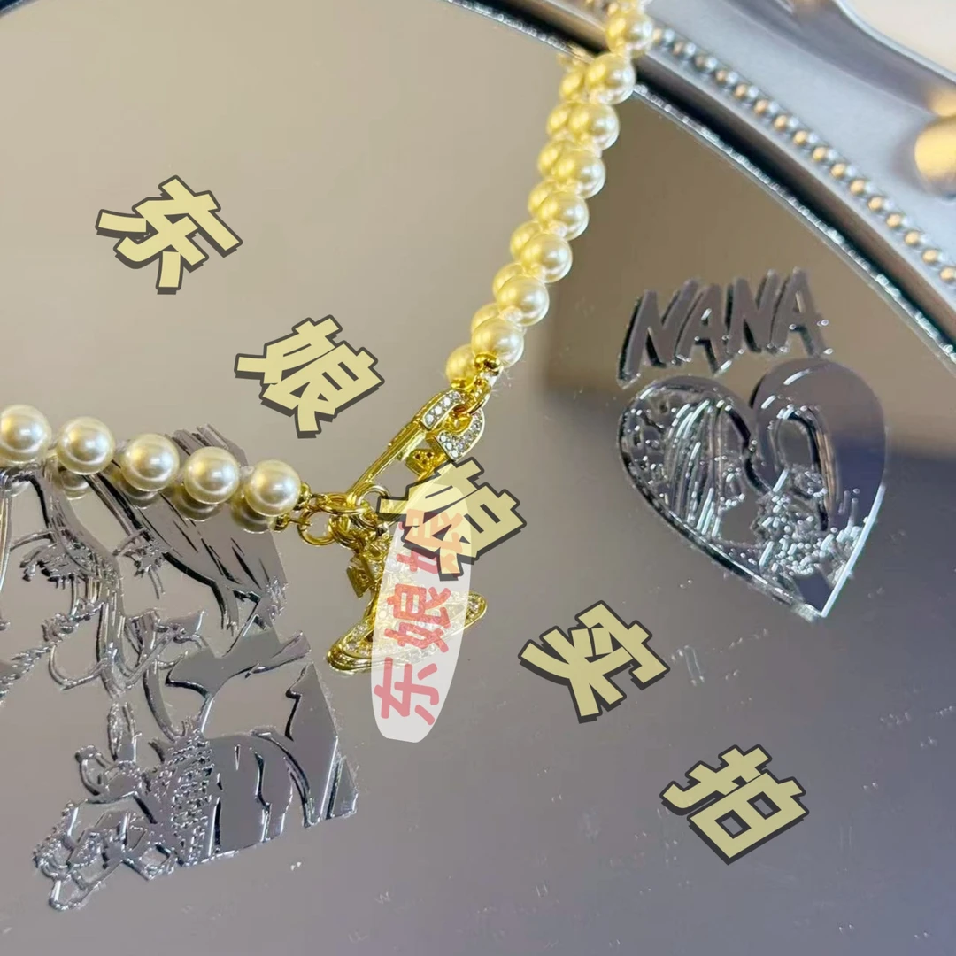 黄铜仿珍珠项链 新年配饰【东娘娘·珍珠款项链‘s】别针珍珠项链