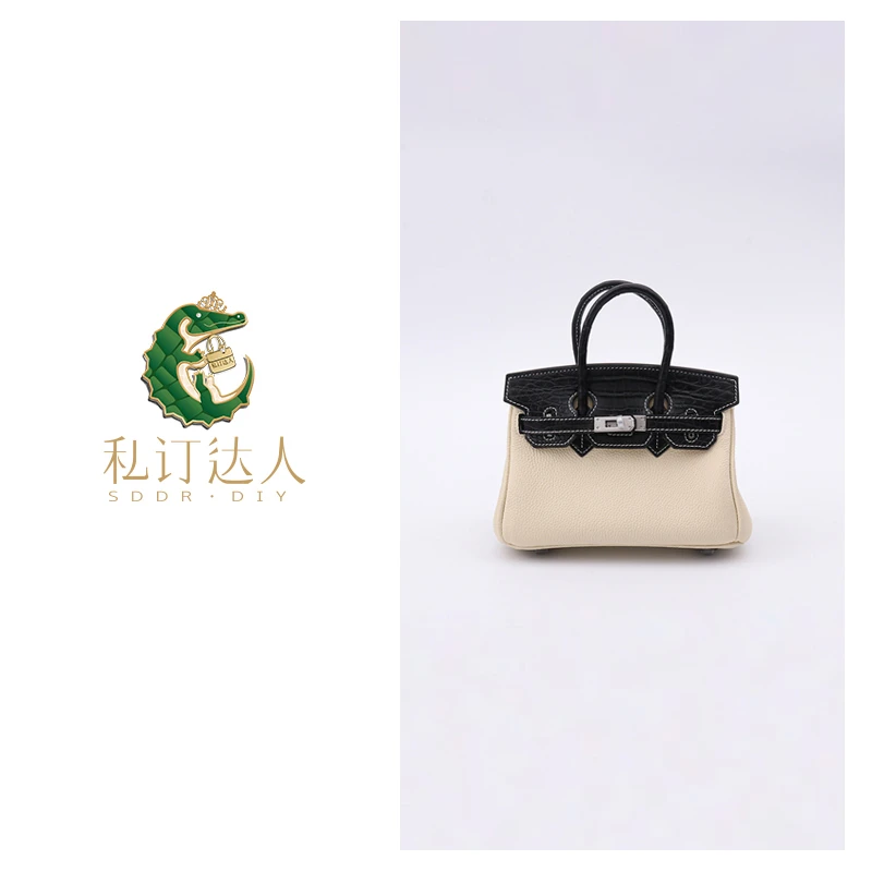 AI.BAGBURRY2025上新平替好物真皮百搭鳄鱼皮斜挎包