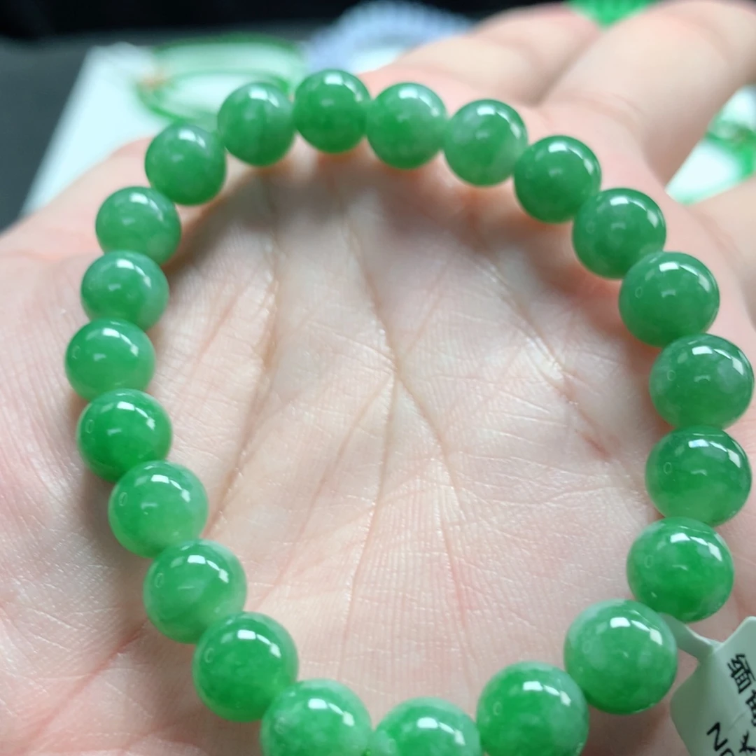 翡翠未镶嵌手链翡翠