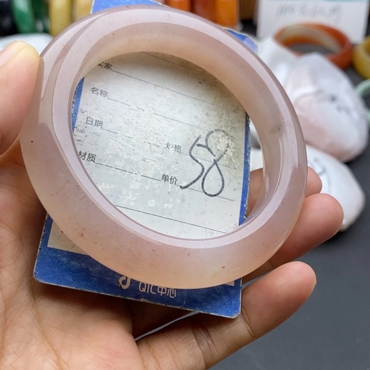 石英质玉未镶嵌手镯