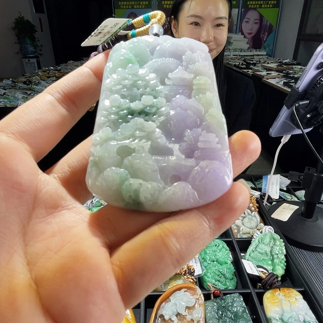 颈饰未镶嵌翡翠一