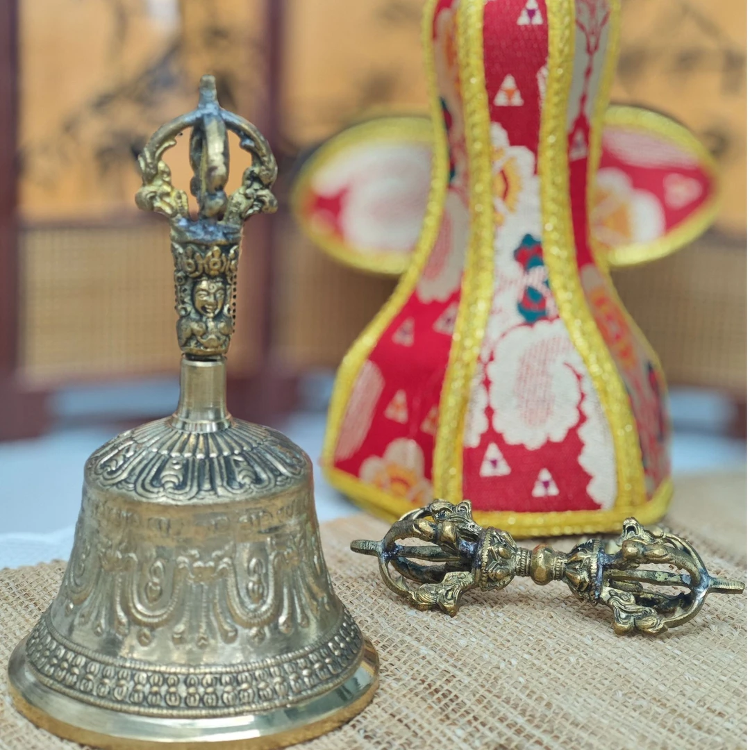尼泊尔进口金刚铃➕金刚杵
