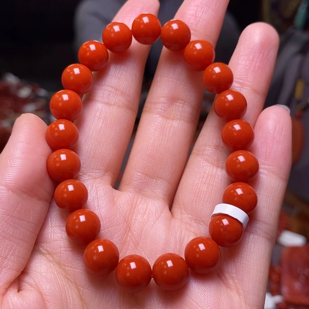 南红玛瑙单圈9m m未镶嵌