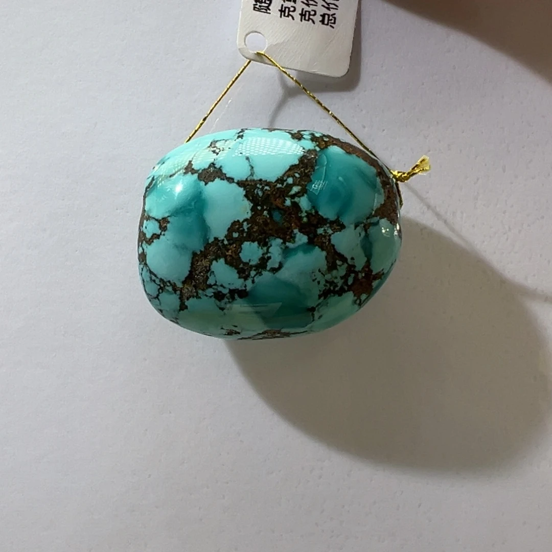 绿松石未镶嵌挂件