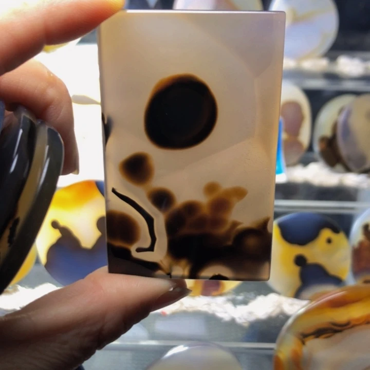 合金玛瑙/玉髓珠宝奇石48有瑕