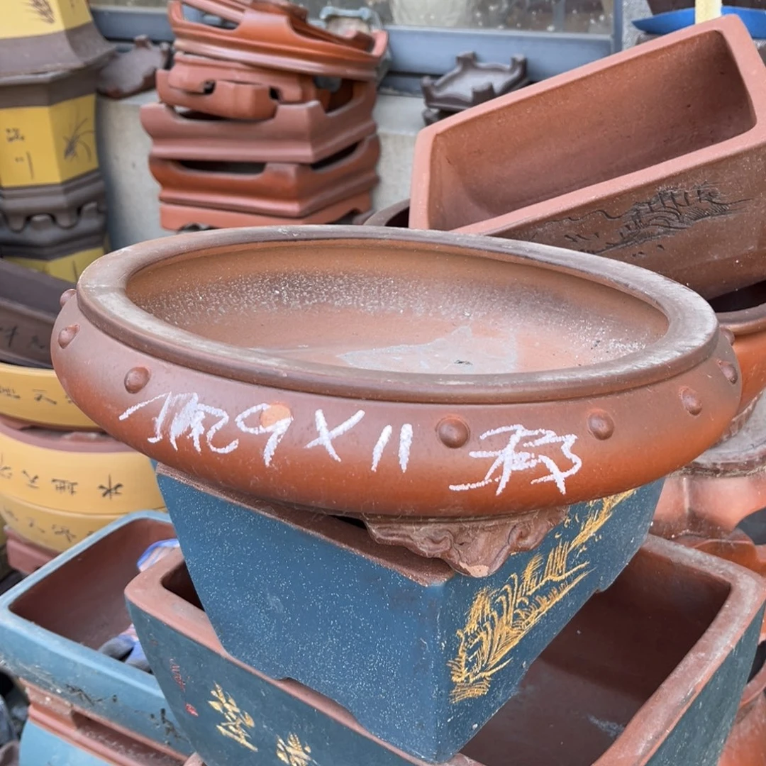 紫砂花盆盆景艺术