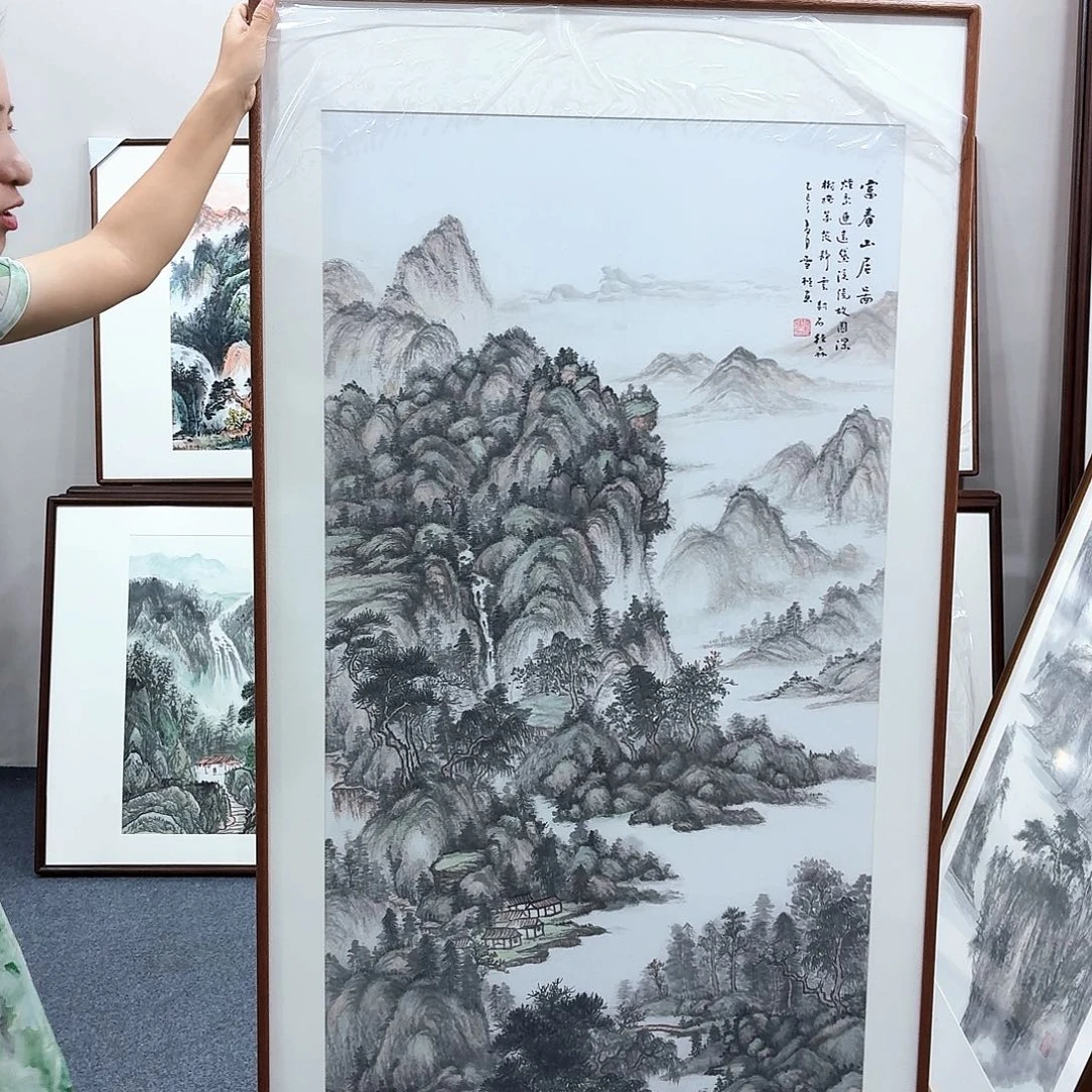 国画手绘作品160/80尺寸