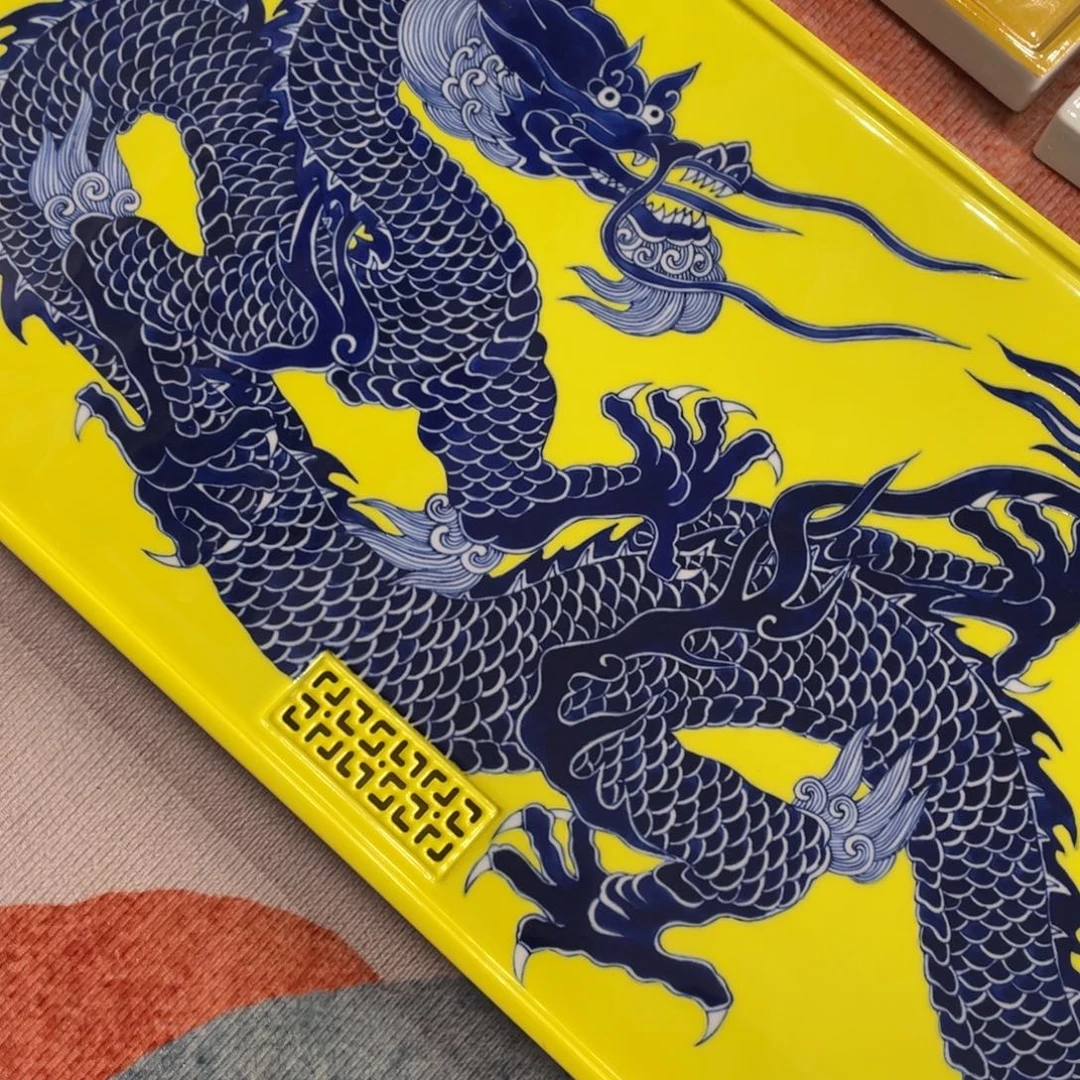 富***吃景德镇陶瓷手工手绘