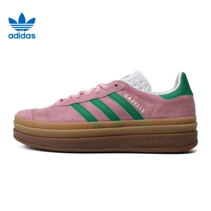 adidas阿迪达斯【大】三叶草女鞋GAZELLE BOLD运动鞋休闲鞋IE0420