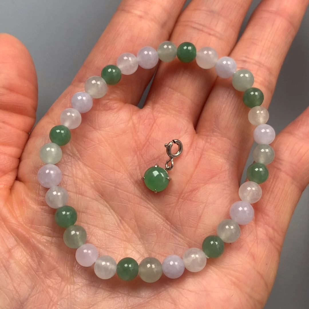 翡翠未镶嵌手串手