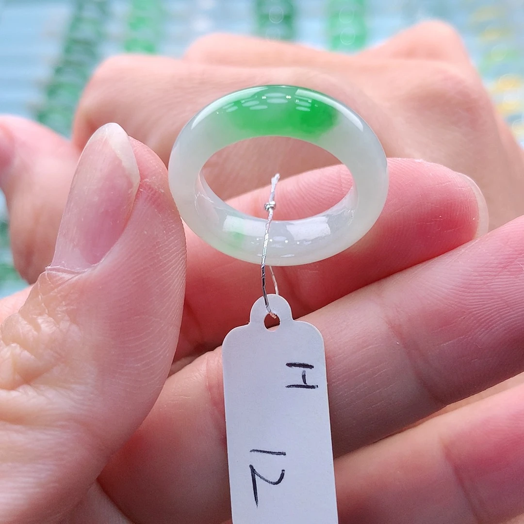 未镶嵌戒指翡翠A货缅甸翡翠