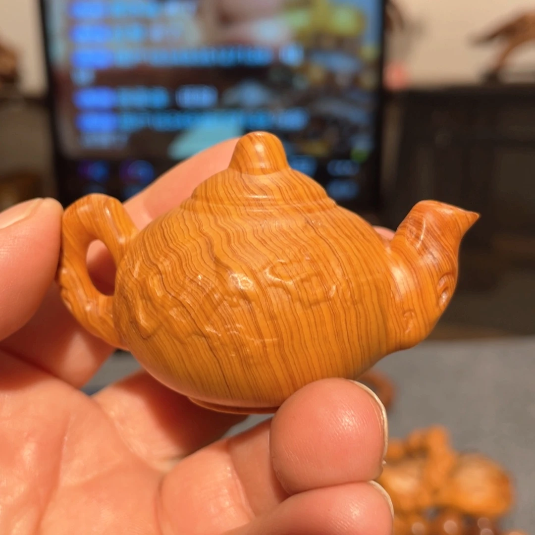 【闪购商品】柏木（崖柏）把把壶