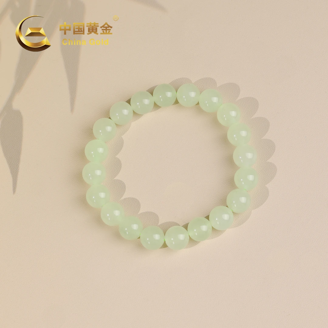【中国黄金】苒晴 | 和田玉*手串*未镶嵌-S4016-格