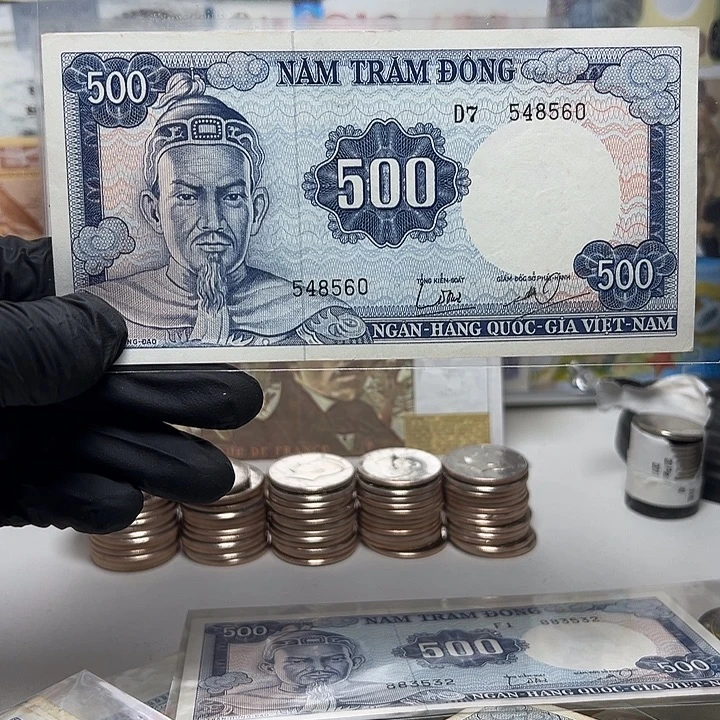 纸币越南纸币一张560