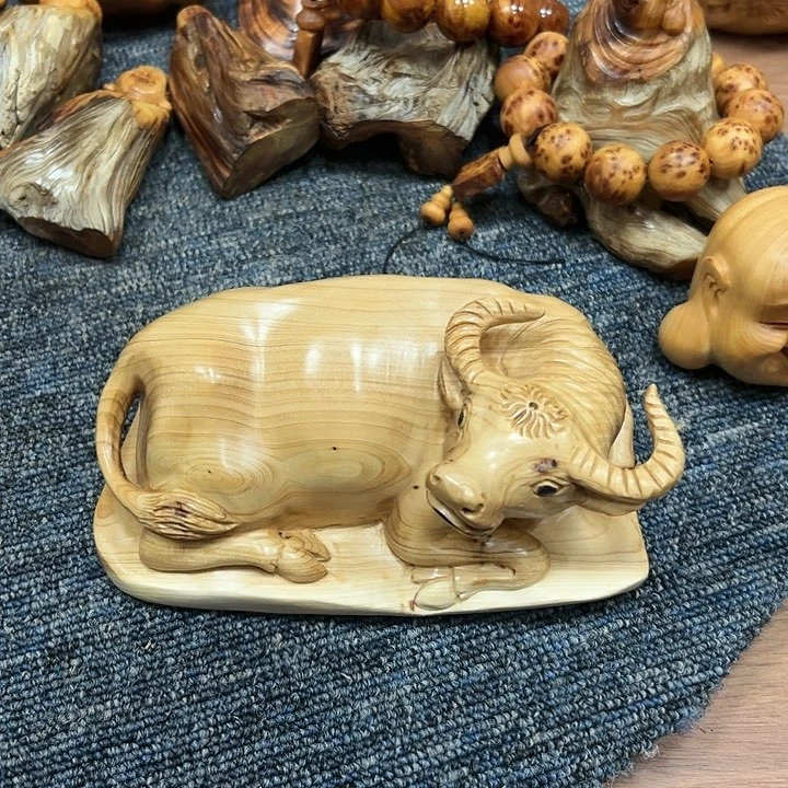 柏木零*太行崖柏手把摆件