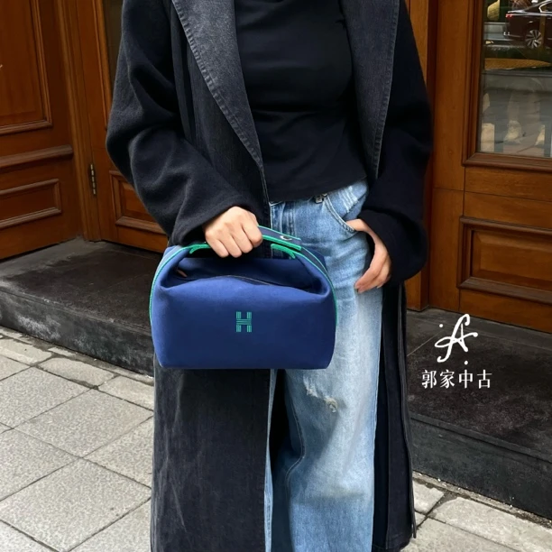 95新 Hermes/爱马仕 百搭饭盒包包
