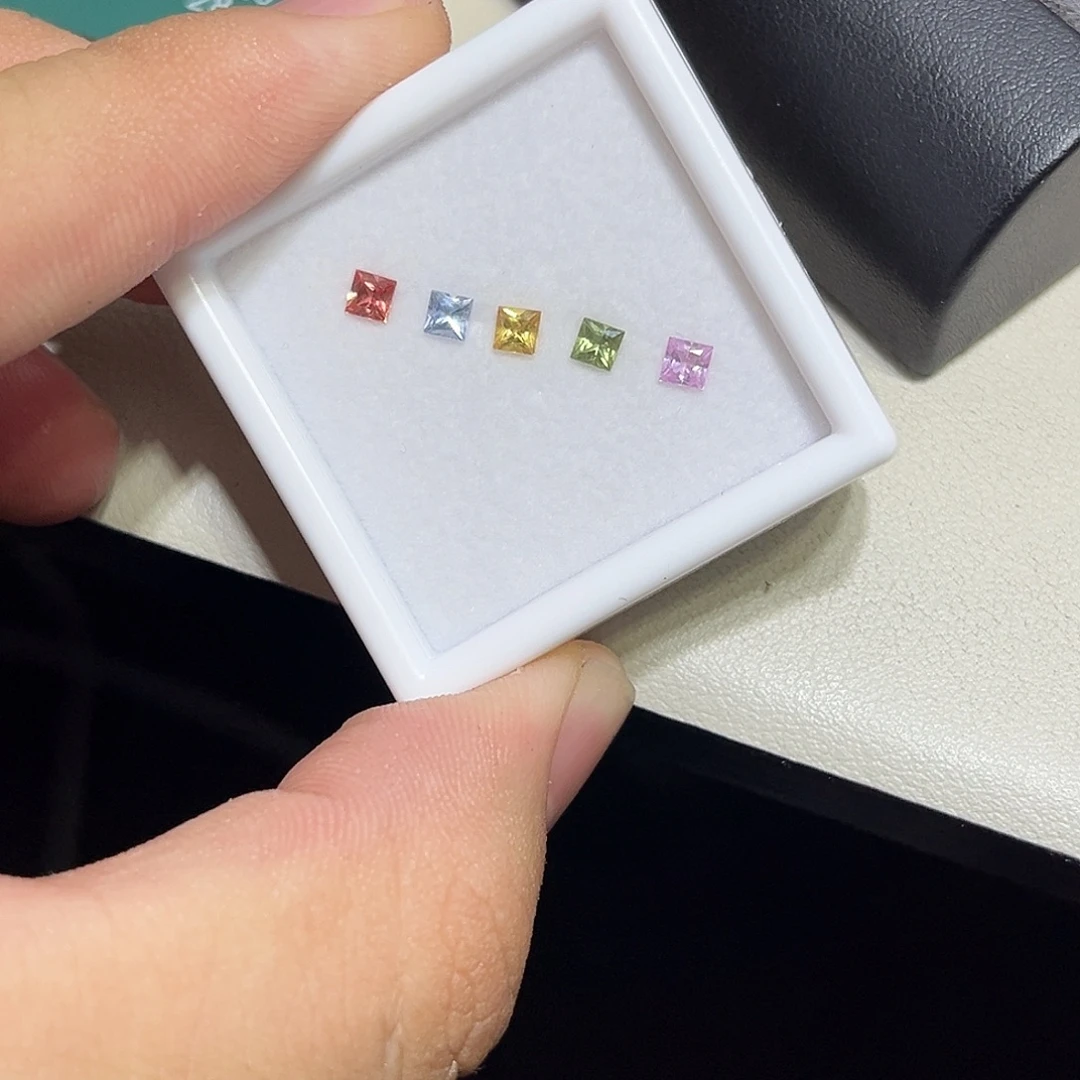 彩色蓝宝石裸石裸石1.09克拉
