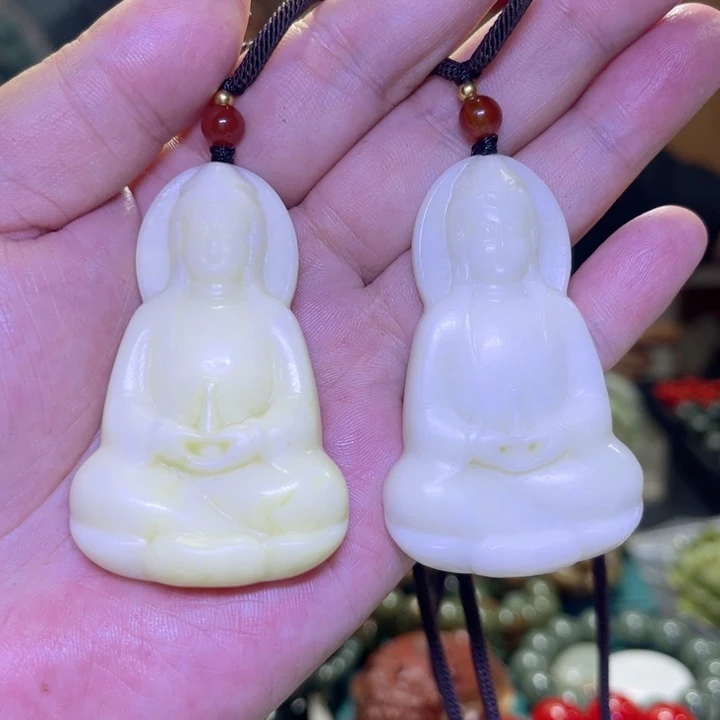 蛇纹石玉未镶嵌颈饰多样性发货
