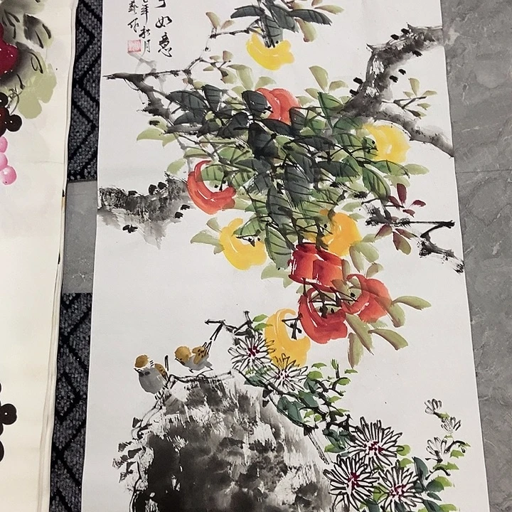 小周画廊的直播间