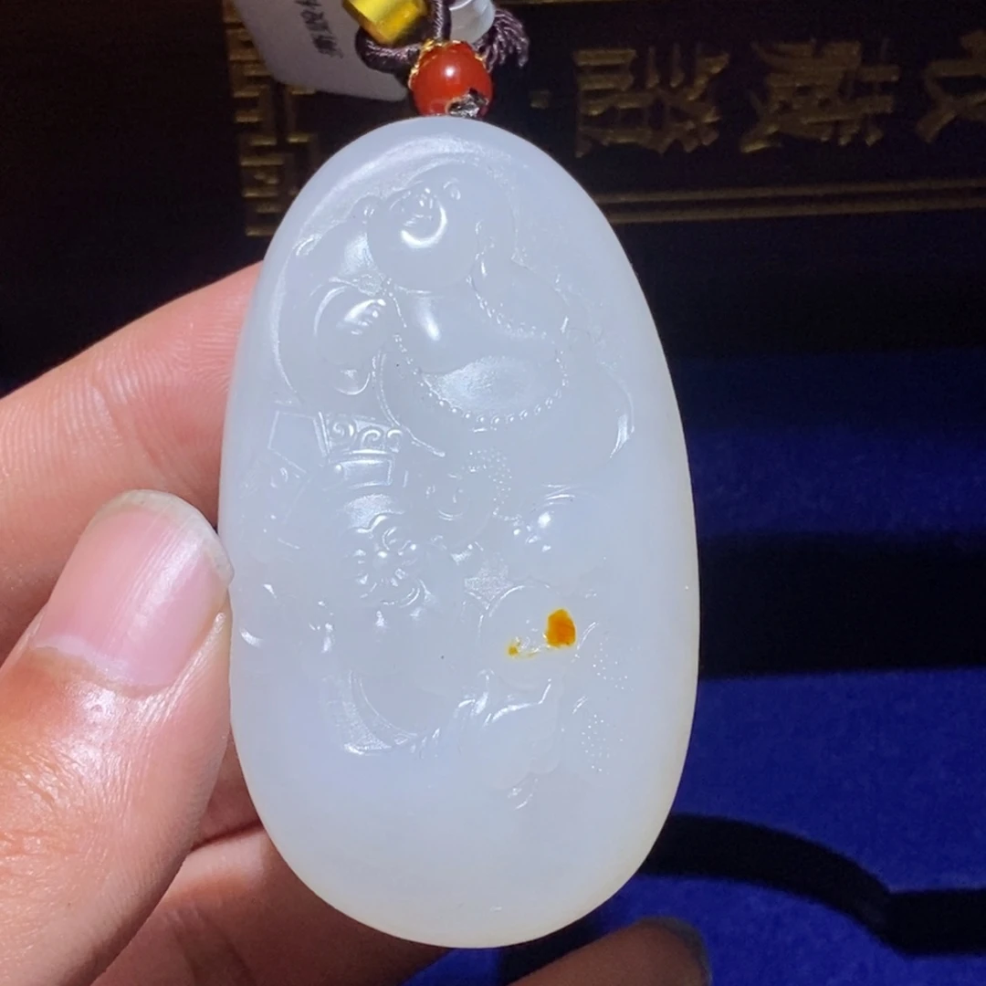 未镶嵌和田玉挂件d