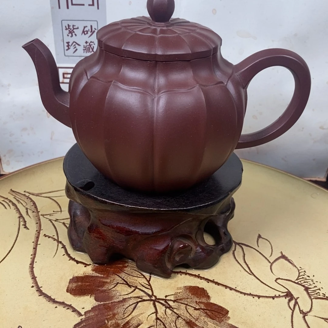 紫砂茶壶山****司容量宜兴紫砂壶