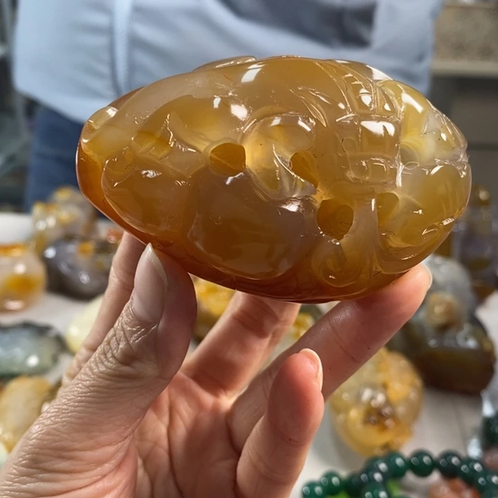 玛瑙/玉髓吊坠(不含链)未镶嵌