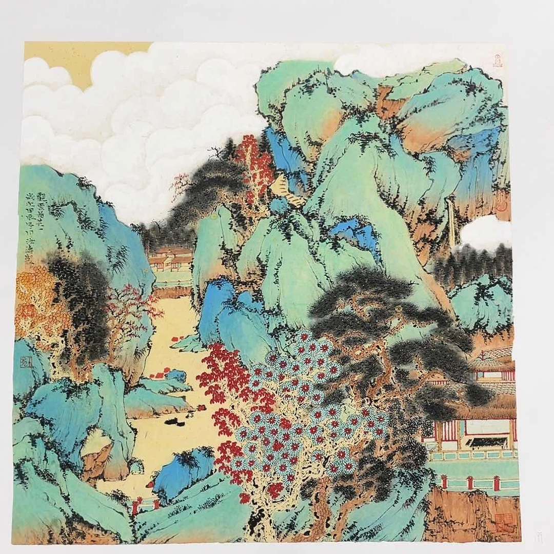 国画郑汝涛老师作品1111