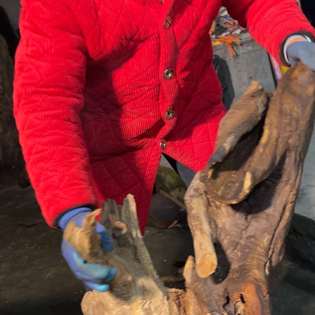 阴沉木黄****?金丝楠木根料摆件等