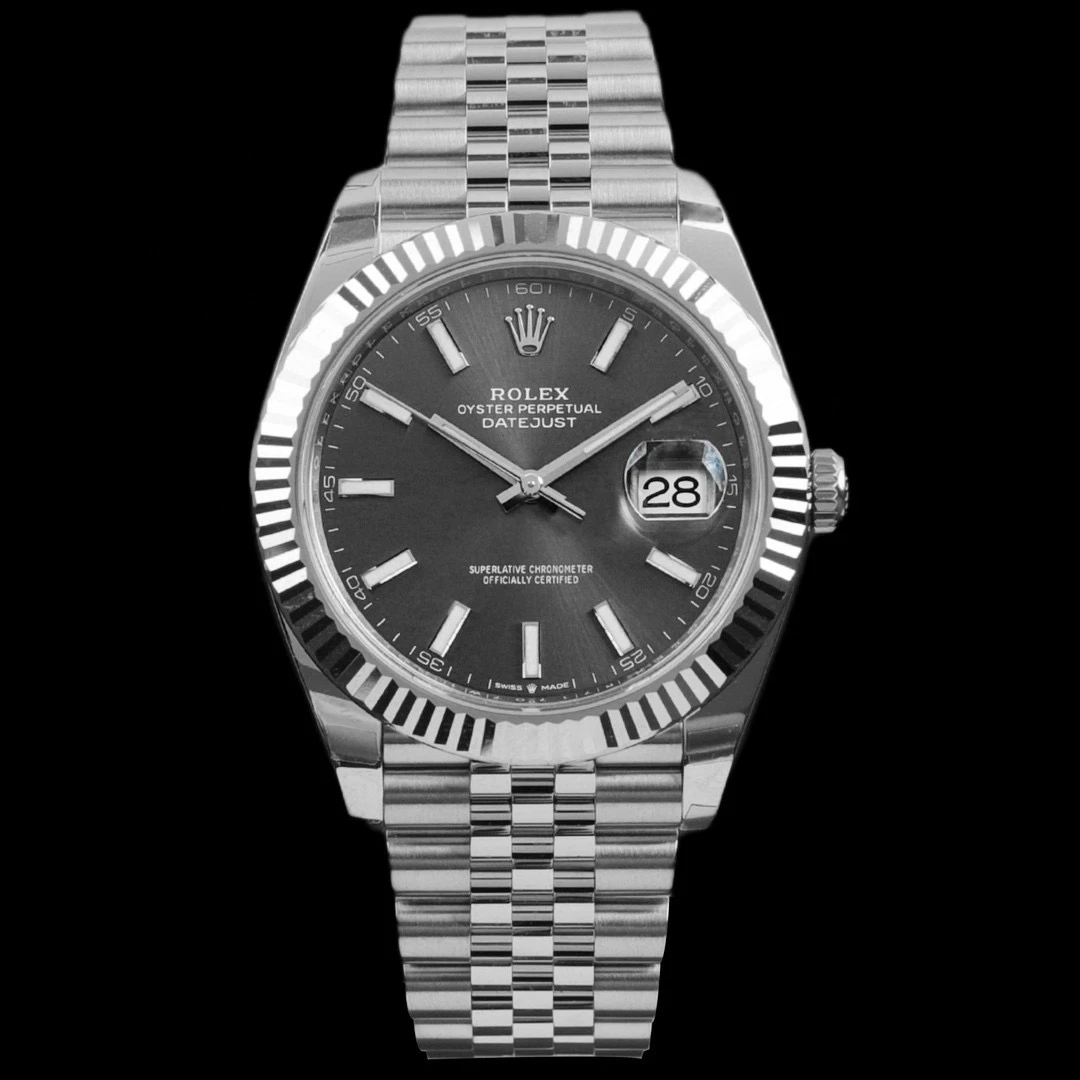 99新 Rolex/劳力士 大牛未使用/25年全套/126334灰条/41mm