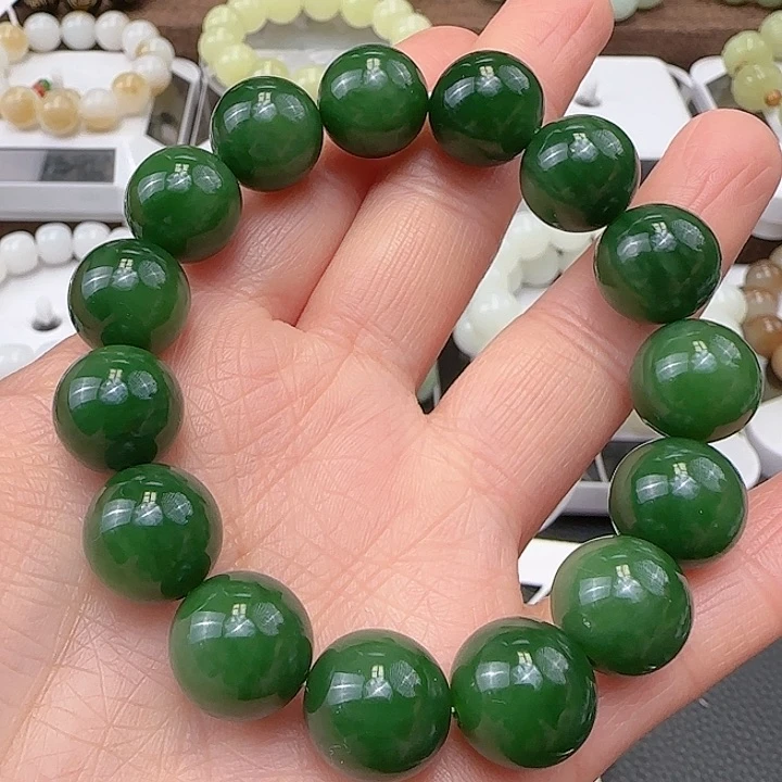 和田玉手串未镶嵌