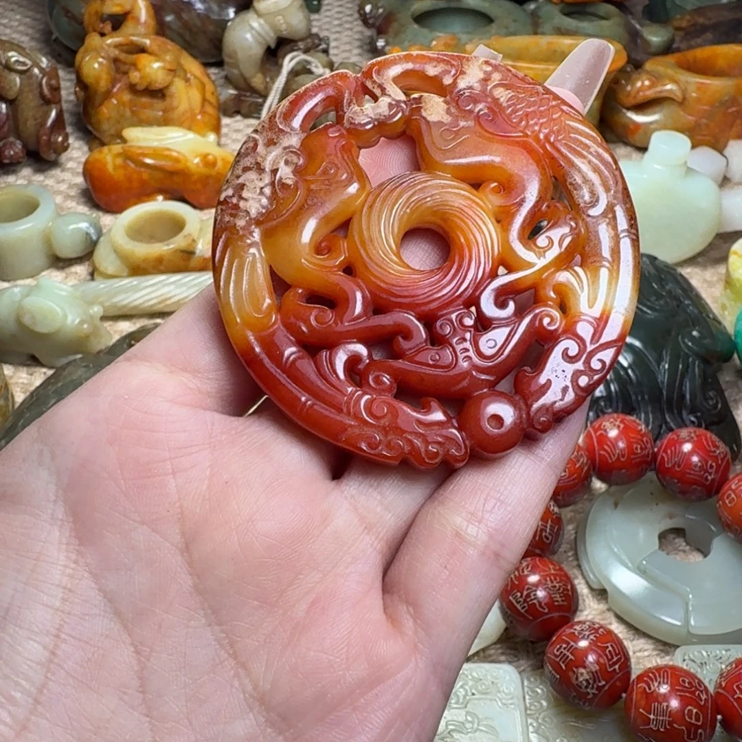 白玉菩提吊坠挂件