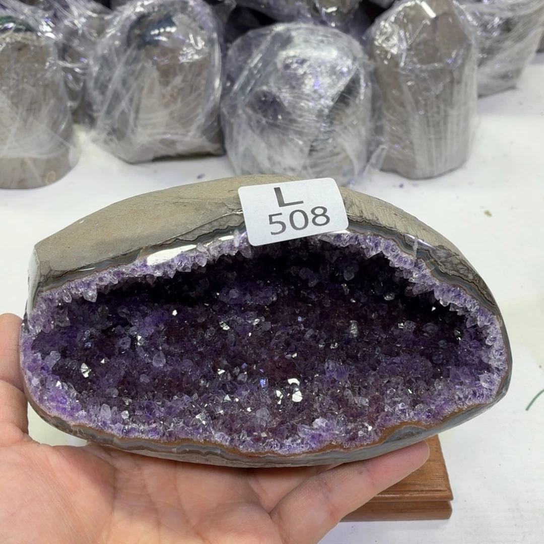 摆件未镶嵌水晶天然紫水晶